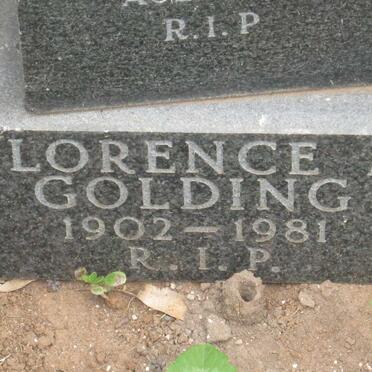 GOLDING Florence M. 1902-1981