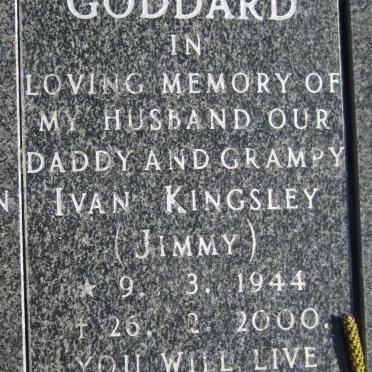 GODDARD Ivan Kingsley 1944-2000