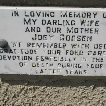 GOOSEN Joey 