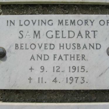 GELDART Sam 1915-1973