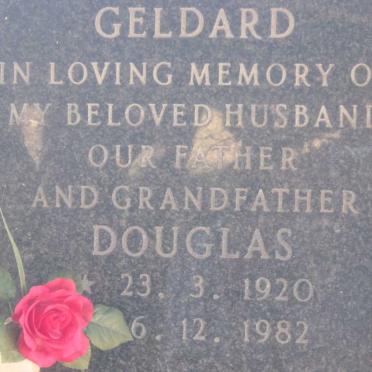 GELDARD Douglas 1920-1982