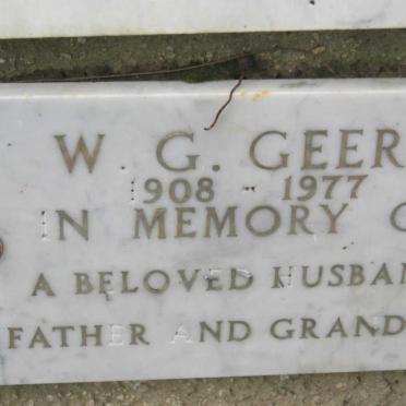 GEERE W.G. 1908-1977