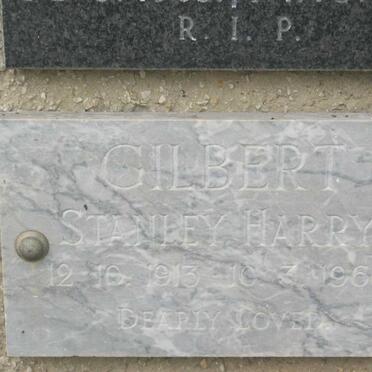 GILBERT Stanley Harry 1913-1966