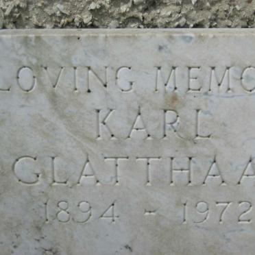 GLATTHAAR Karl 1894-1972