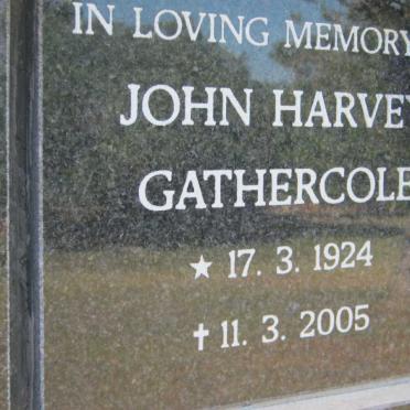 GATHERCOLE John Harvey 1924-2005