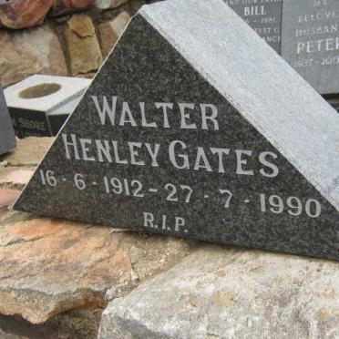 GATES Walter Henley 1912-1990