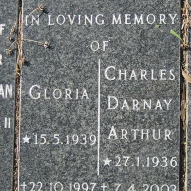 GARDINER Charles Darnay Arthur 1936-2003 &amp; Gloria 1939-1997