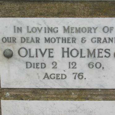HOLMES Olive -1960