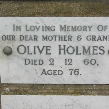 HOLMES Olive -1960