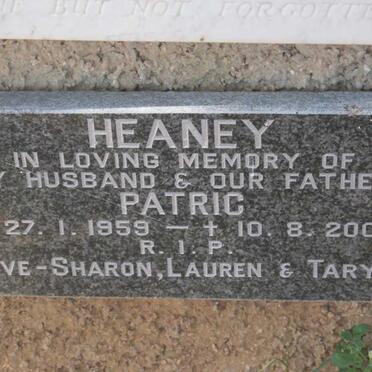 HEANY Patric 1959-2002