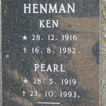 HENMAN Ken 1916-1982 &amp; Pearl 1919-1993