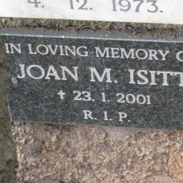 ISITT Joan M. -2001