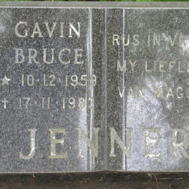 JENNER Gavin Bruce 1959-1983  