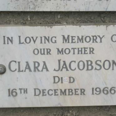 JACOBSON Clara -1966
