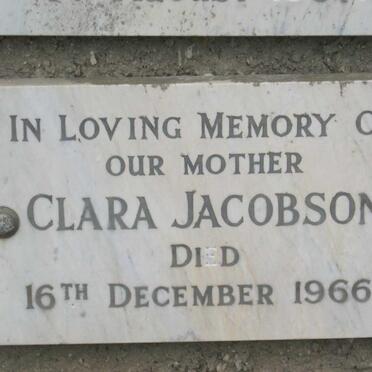 JACOBSON Clara -1966