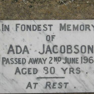 JACOBSON Ada -1962