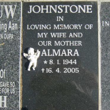 JOHNSTONE Almara 1944-2005
