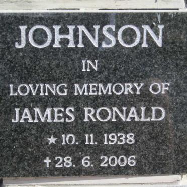 JOHNSON James Ronald 1938-2006