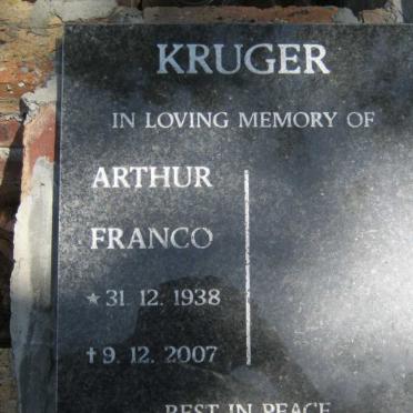 KRUGER Arthur Franco 1938-2007