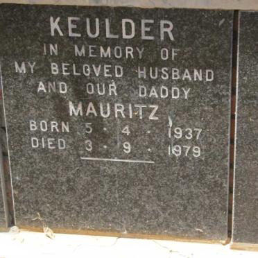KEULDER Mauritz 1937-1979