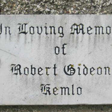 KEMLO Robert Gideon