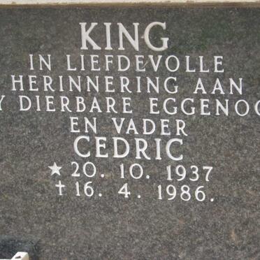 KING Cedric 1937-1986