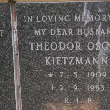 KIETZMANN Theodor Oscar 1909-1983