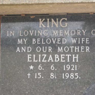 KING Elizabeth 1921-1985