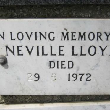 LLOYD Neville -1972