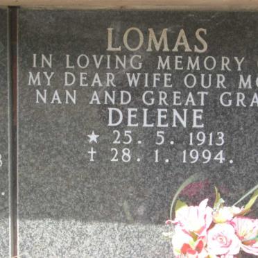 LOMAS Delene 1913-1994