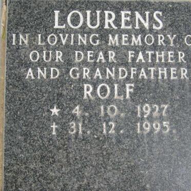 LOURENS Rolf 1927-1995