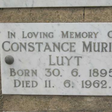 LUYT Constance Muriel 1895-1962