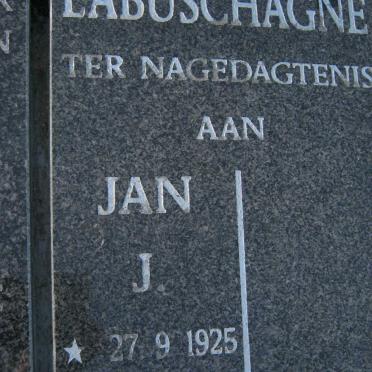 LABUSCHAGNE Jan 1925-2001
