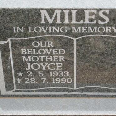 MILES Joyce 1933-1990