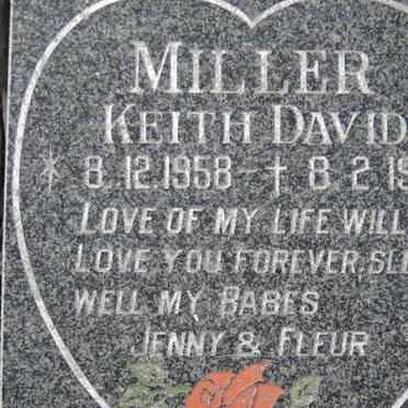 MILLER Keith David 1958-1996
