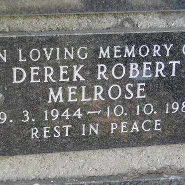 MELROSE Derek Robert 1944-1986