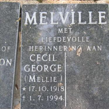 MELVILLE Cecil George 1918-1994