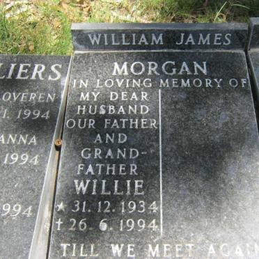 MORGAN William James 1934-1994