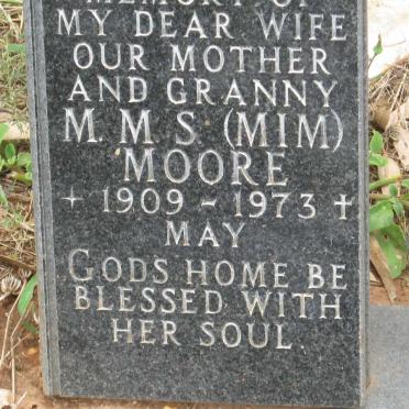 MOORE M.M.S. 1909-1973
