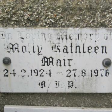 MAIR Molly Kathleen 1924-1976