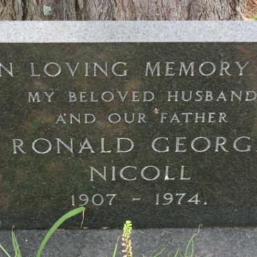 NICOLL Ronald George 1907-1974
