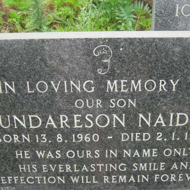 NAIDOO Sundareson 1960-1977