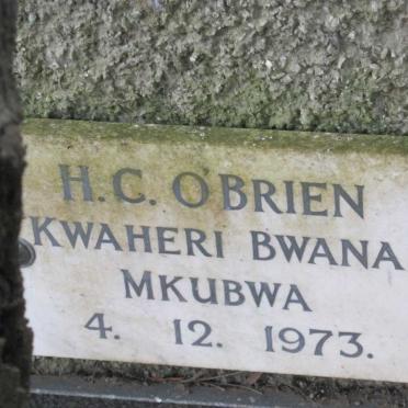 O'BRIEN H.C. -1973