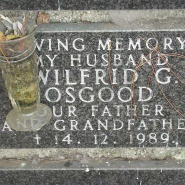 OSGOOD Wilfred G. -1989
