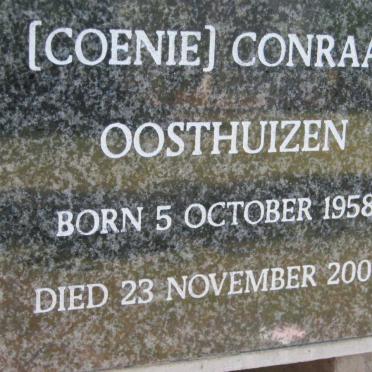OOSTHUIZEN Conraad 1958-20029