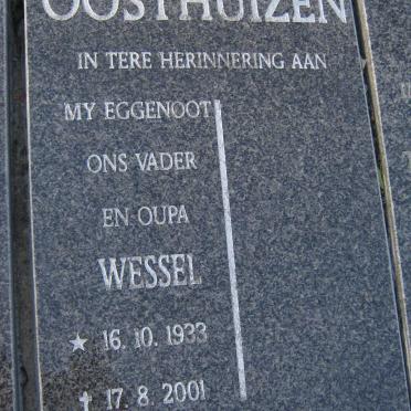 OOSTHUIZEN Wessel 1933-2001