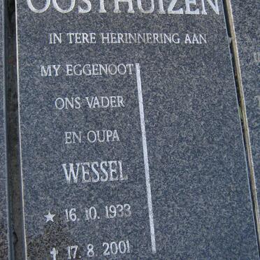 OOSTHUIZEN Wessel 1933-2001