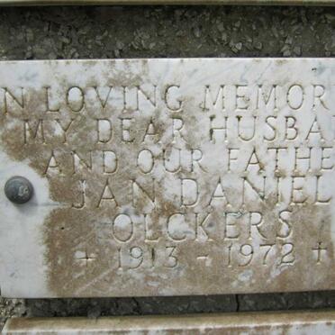 OLCKERS Jan Daniel 1913-1972