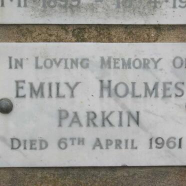 PARKIN Emily Holmes -1961