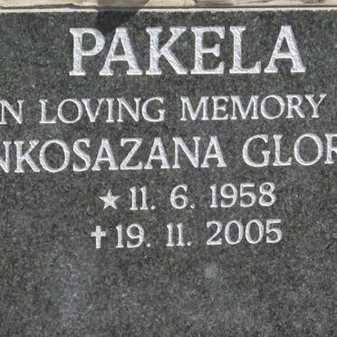 PAKELA Nkosazana Gloria 1958-2005